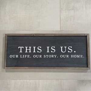 This Is Us Wall Art (24 x 10)